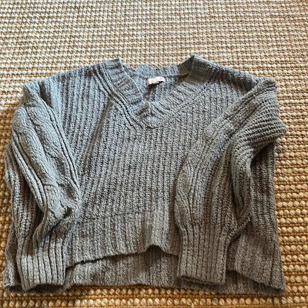 SO Grey Swaeter